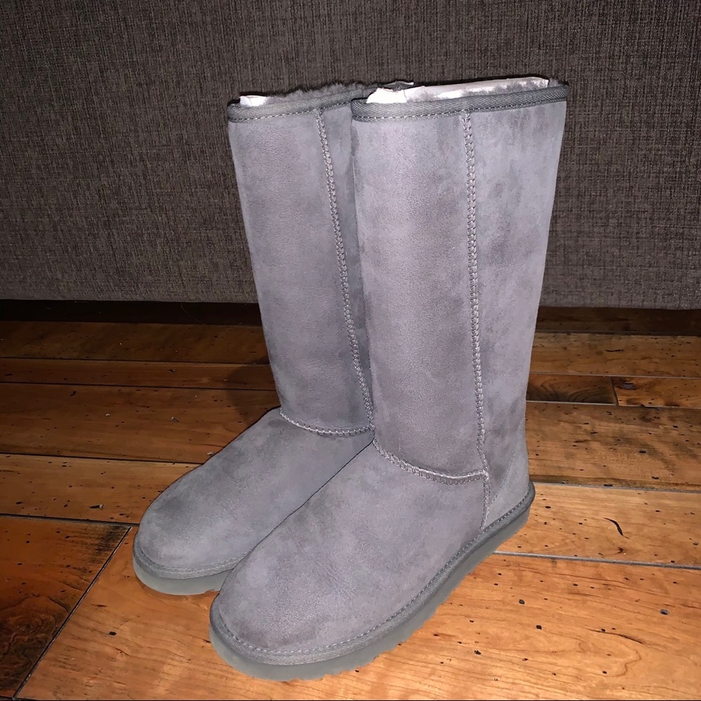 Grey Classic Tall UGG boots